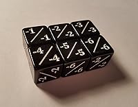 Vista 4 de Juego de contador mágico y juego de dados de vida Spindown Black Commander/EDH (40-21 y 20-1)