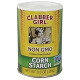 Clabber Girl Non-GMO Corn Starch, Gluten Free, 6.5 Ounce