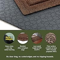 Vista 3 de Alfombra de la colección Boxwood de Bungalow Flooring, Café Oscuro