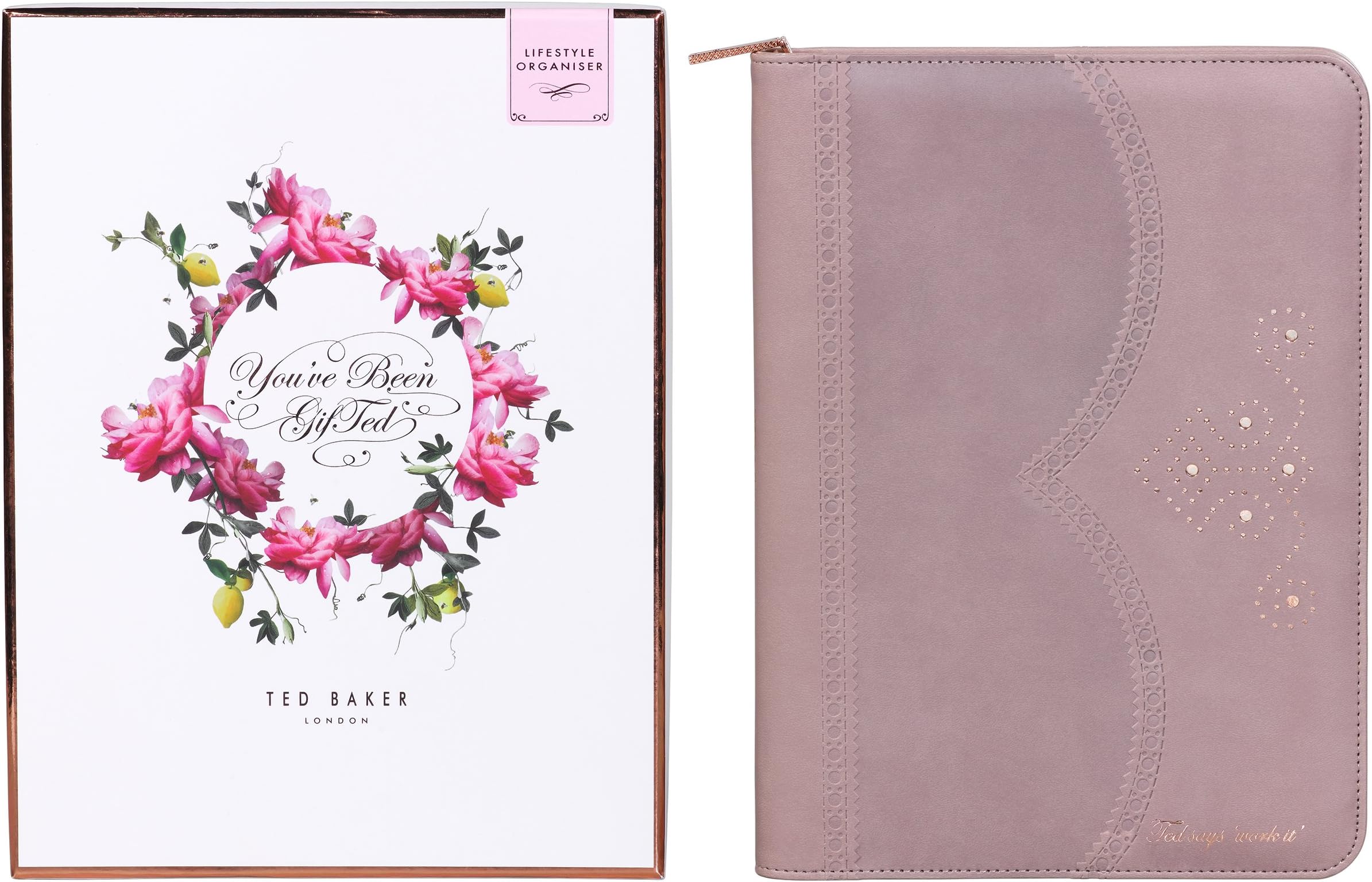 Ted Baker London Mid Purple Travel 'Lifestyle' Organiser