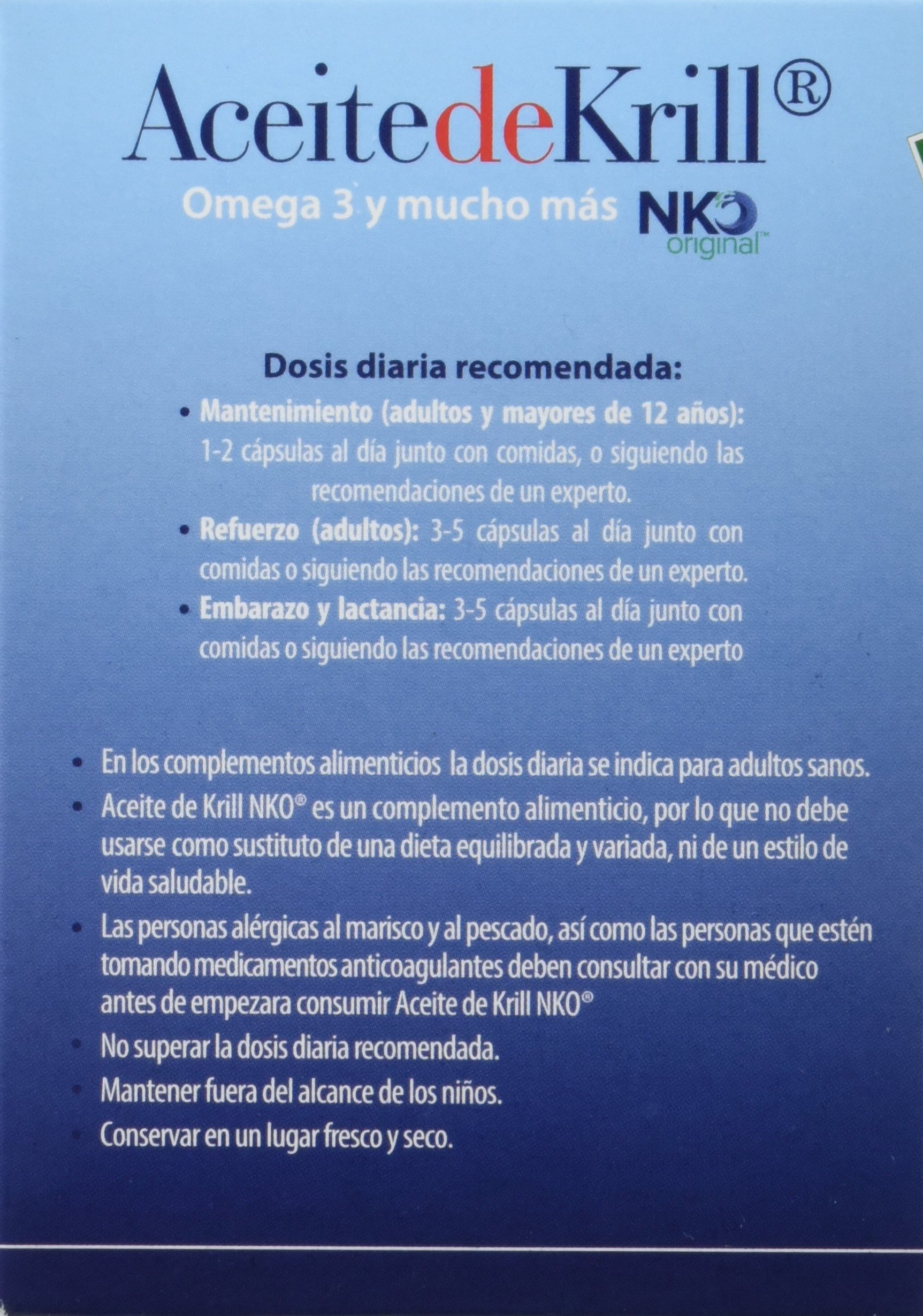 100% natural Aceite de Krill - 180 Cápsulas