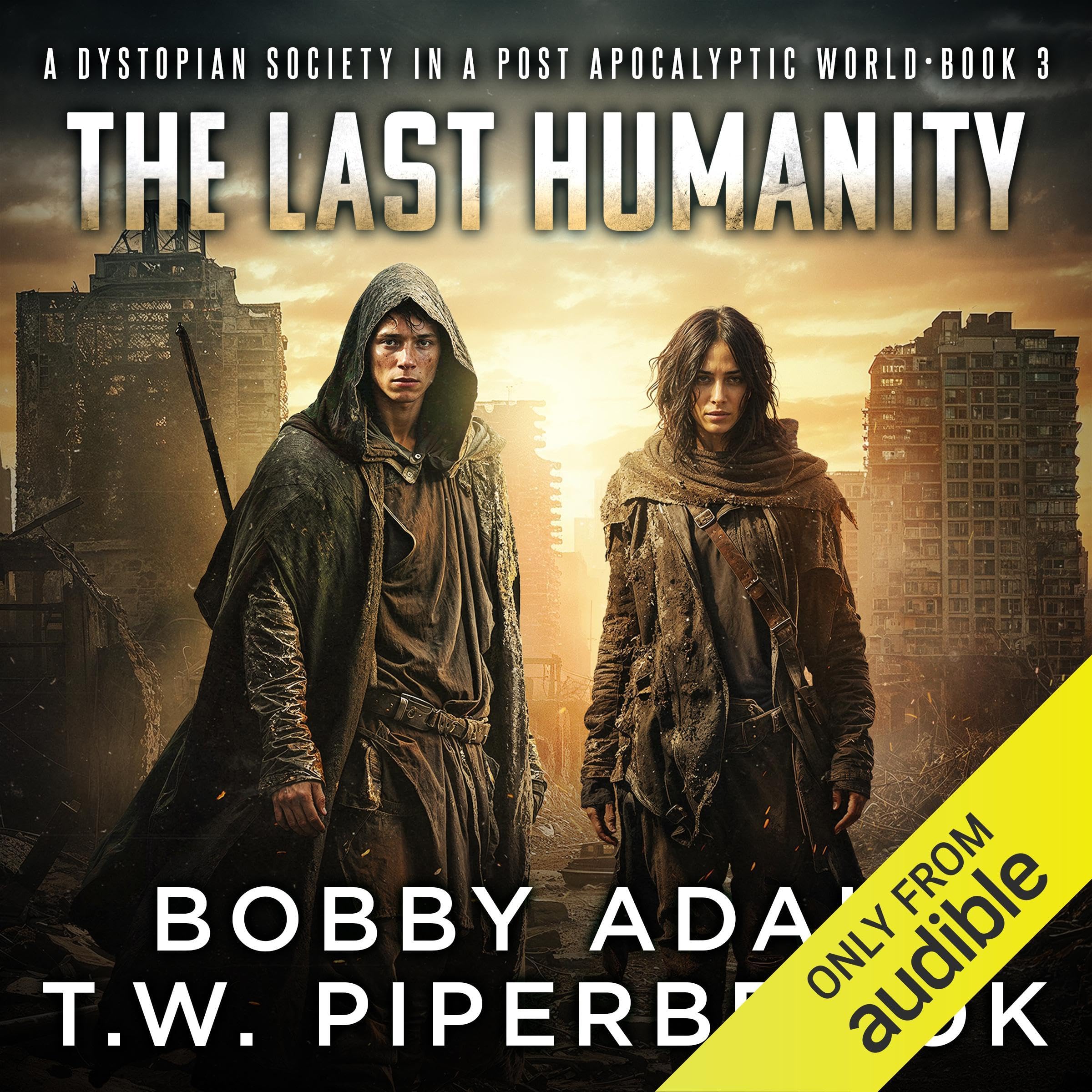 Cover art for The Last Humanity: A Dystopian Society in a Post-Apocalyptic World