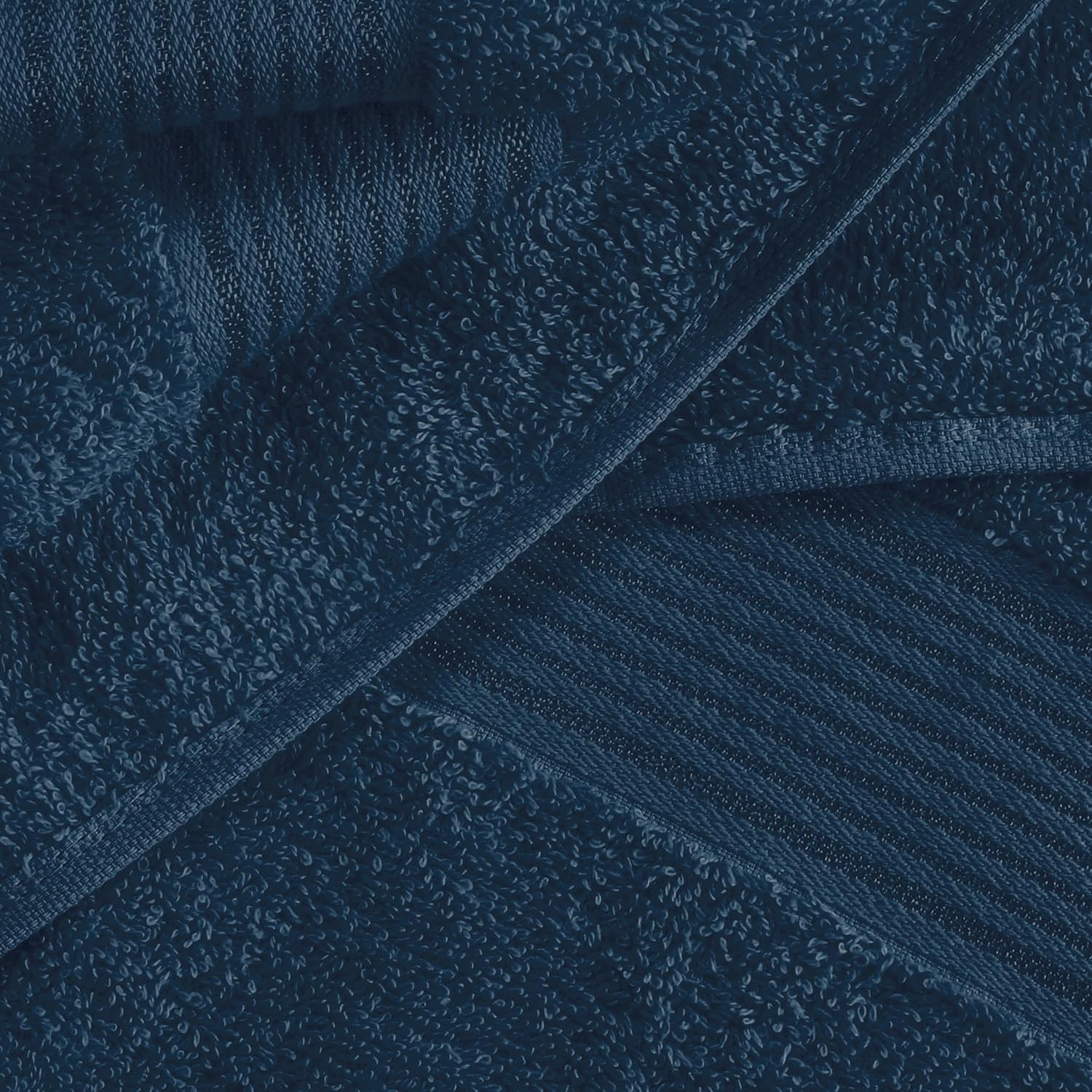 Belizzi Home 100% Cotton Towel Set, Contains 6 Soft Bath Towel, 6 Hand Towels, 12 Wash Cloths - Compact Absorbent Lightweight & Quickdry Towels for Bathroom - 24 Piece Bathroom Towel Set - Burgundy