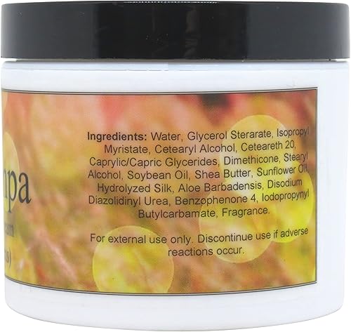 Miniatura 2 de Eclectic Lady Nag Champa - Crema de satén y seda, crema corporal, loción corporal, 2 onzas, manteca de karité, aloe, aminoácidos de seda, vitamina