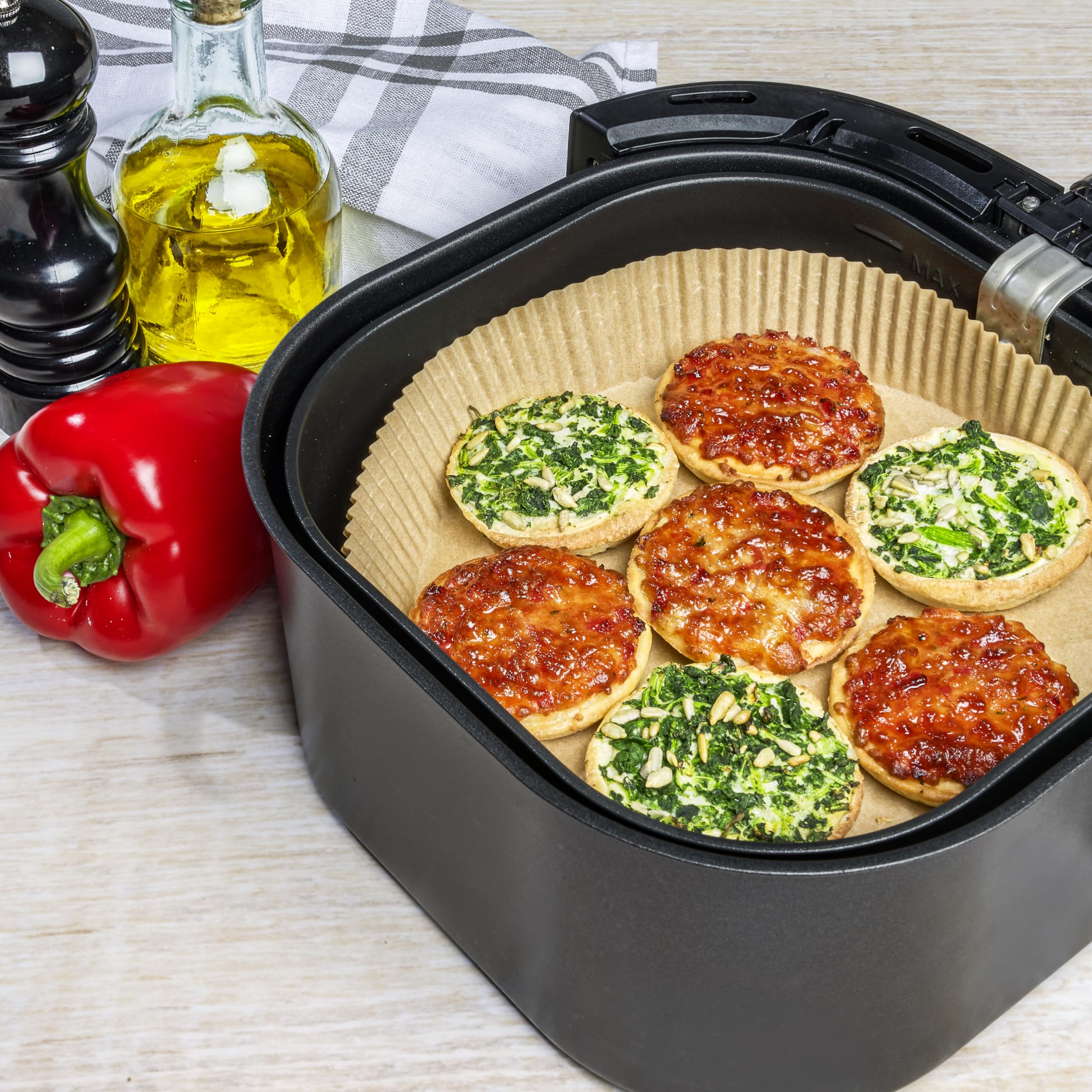 Albal Papier Cuisson Air Fryer 4-8 litres Absorbe les graisses