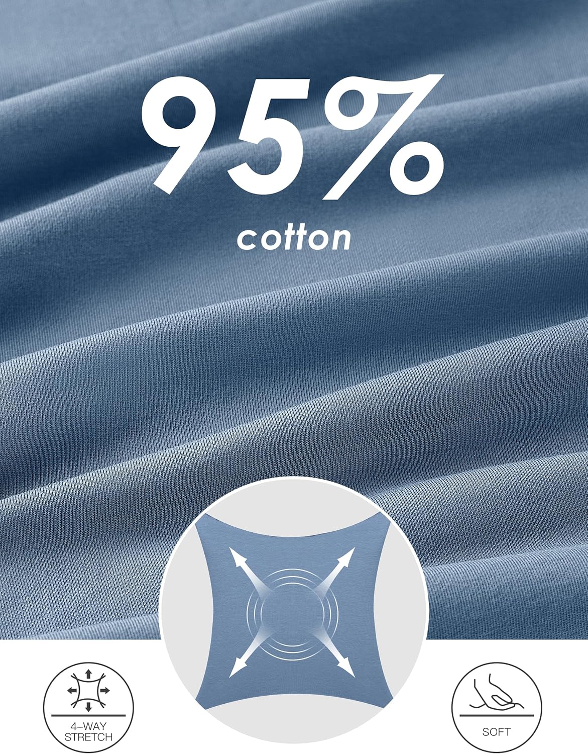 SPECIALMAGIC Women's Capri Pants Cropped Joggers with Pockets Elastic Waist Drawstring Capri Sweatpants - Image 5