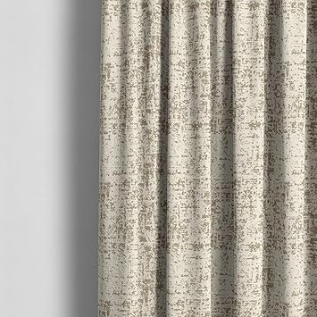 SHADES OF HOME - ecotex Premium Cotton Blackout Curtains 7 Feet Long for Door and Bedroom, Set of 2, Baige Color