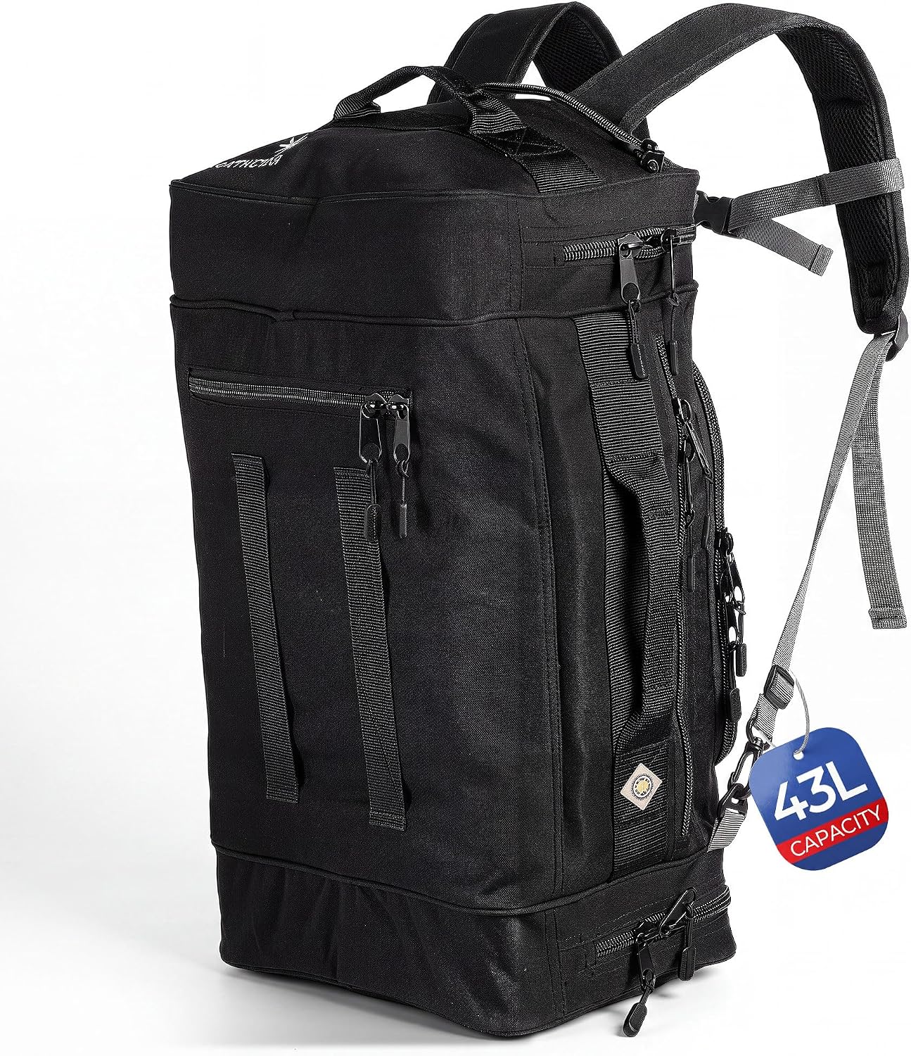 North Star Sports Flight Backpack, 43L Carry-On Travel Bag