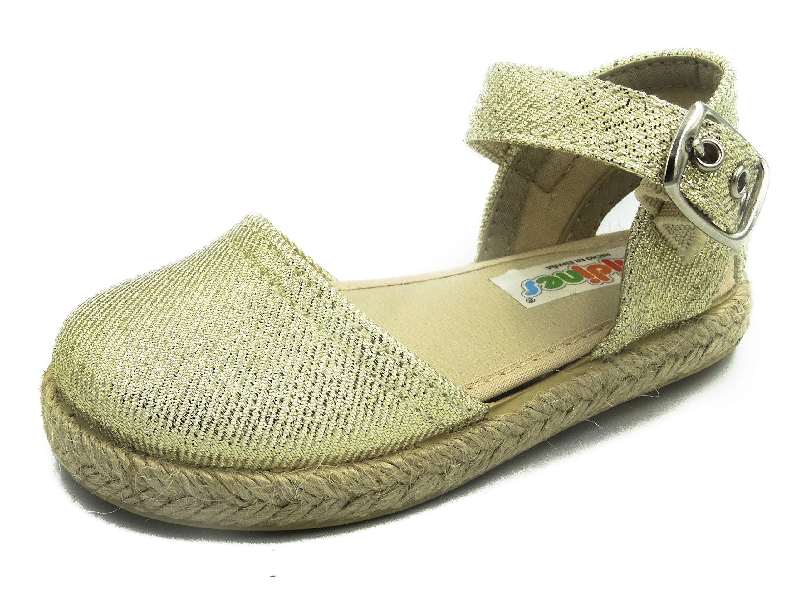 esparteña con Brillos para niña Bebé niña