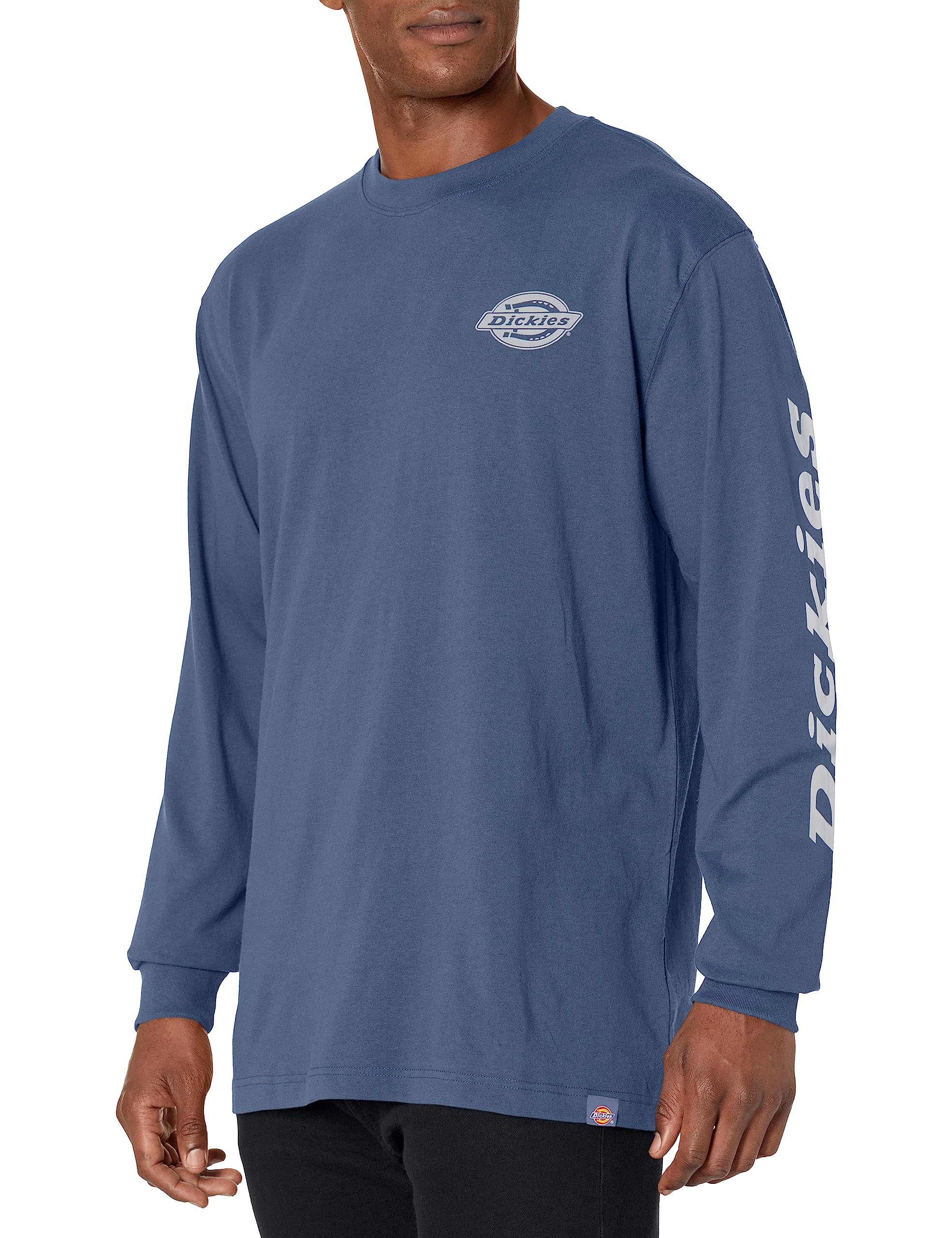 Dickies Men's Long Sleeve Heavyweight Logo T-Shirt
