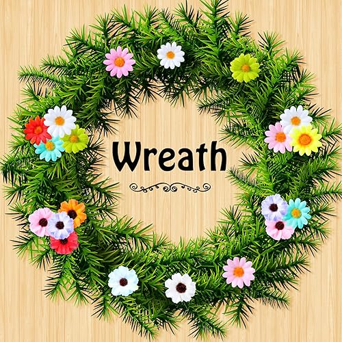 Miniatura 6 de Janinka 200 cabezas de margaritas falsas para manualidades, mini cabezas de girasol artificiales de seda mixta de colores, a granel para festivales,