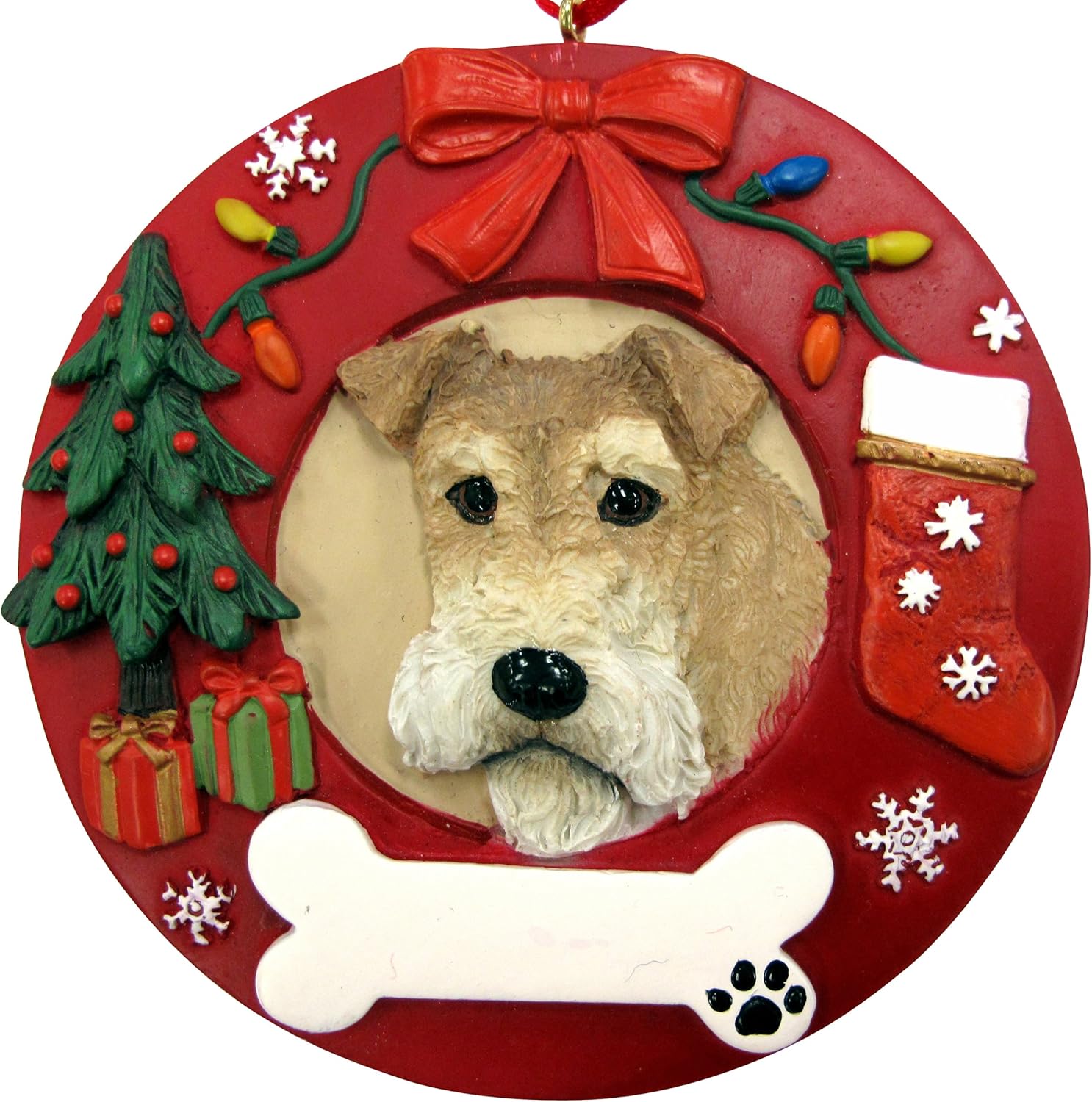 fox terrier ornaments