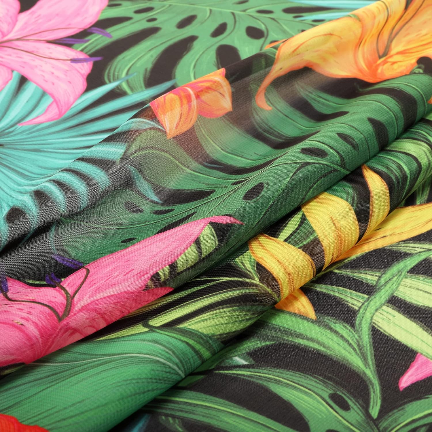 Ayliss Women Swimsuit Cover Up Short Chiffon Summer Beach Sarong Bikini Wrap Skirt Bathing Suit Scarf Pareo Swimwear - Image 5