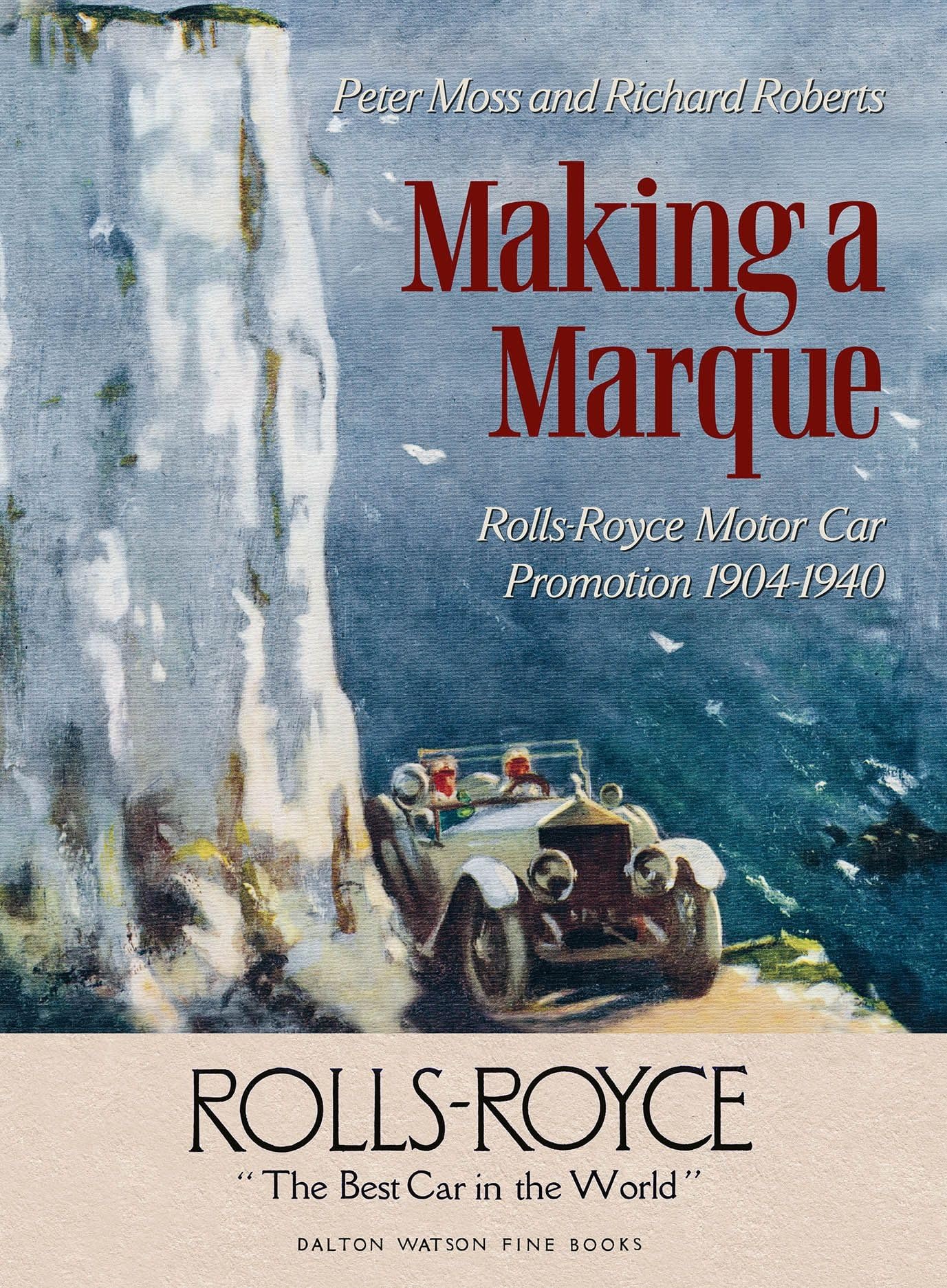 Rolls-Royce Motor Car Promotion 1904-1940 livre de prestige pour collectionneur automobile