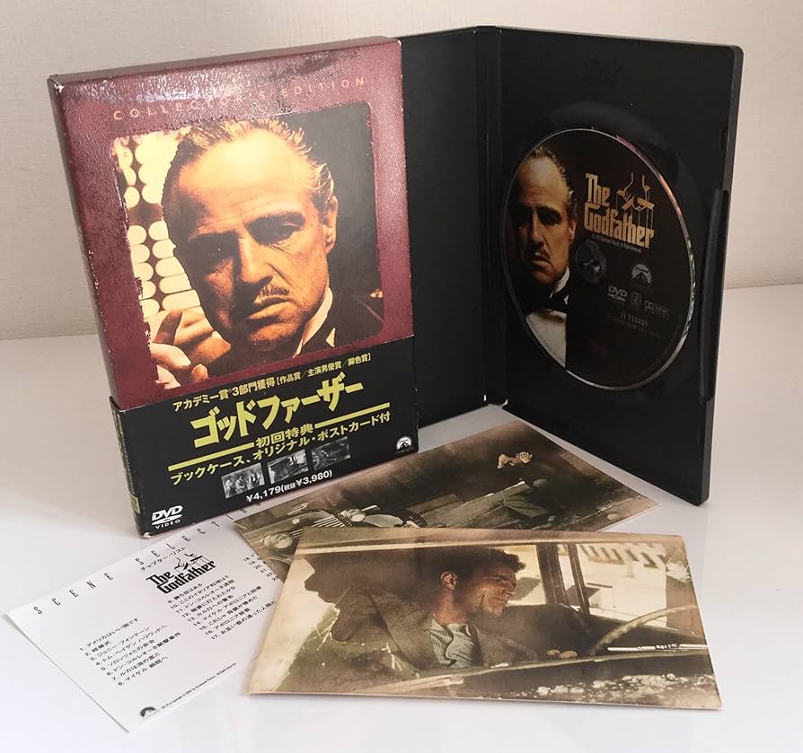 映画 ゴッドファーザー DVDコレクション マーロン・ブランド Amazon.co.jp: ゴッドファーザー DVDコレクション 製作30周年