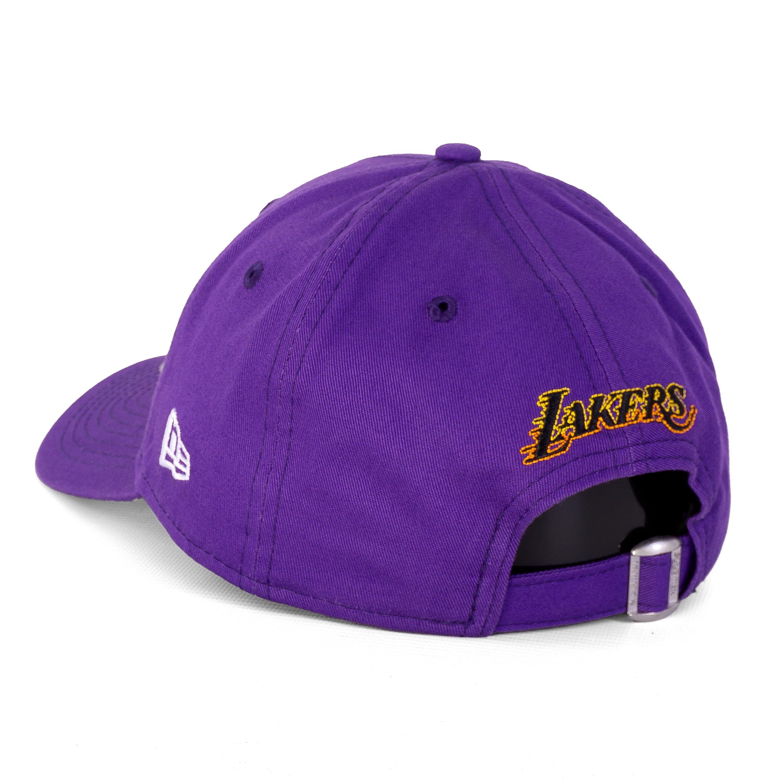New Era MLB NFL NBA Yankees Lakers Bulls Dodgers Raiders Chiefs Sox - Berretto da baseball, edizione limitata Los Angeles Lakers, colore nero (Black V4), misura unica