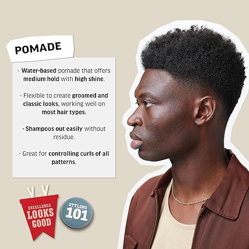 Miniatura 3 de American Crew POMADE PARA SOTENER Y BRILLAR 3 OZ para hombres