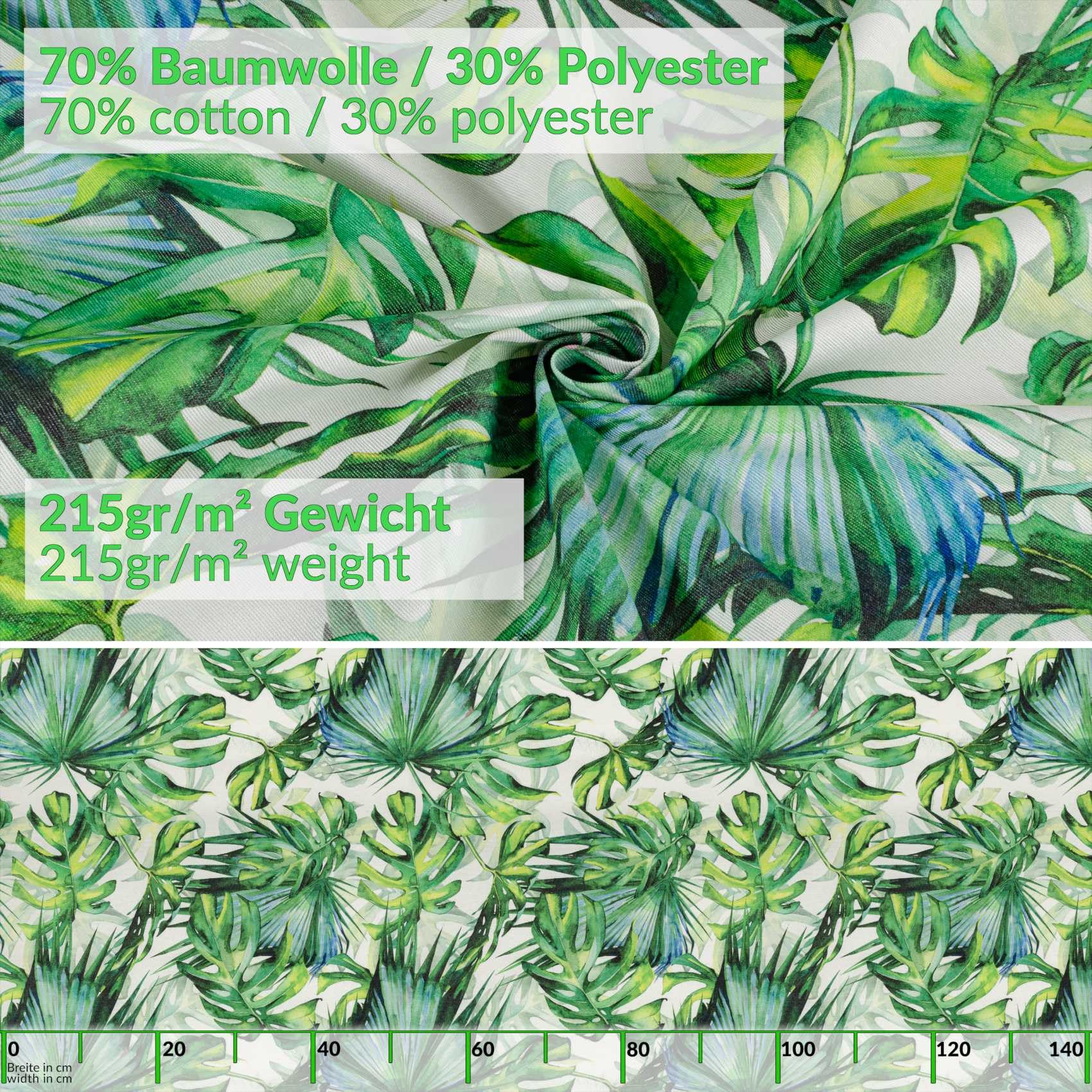 Mantel De Tela Para Mesa De Algodón Y Poliéster, Lavable, Fácil De Limpiar, Redondo, Ovalado, Rectangular, Tropical, 140 X 140 Cm, Borde De Corte