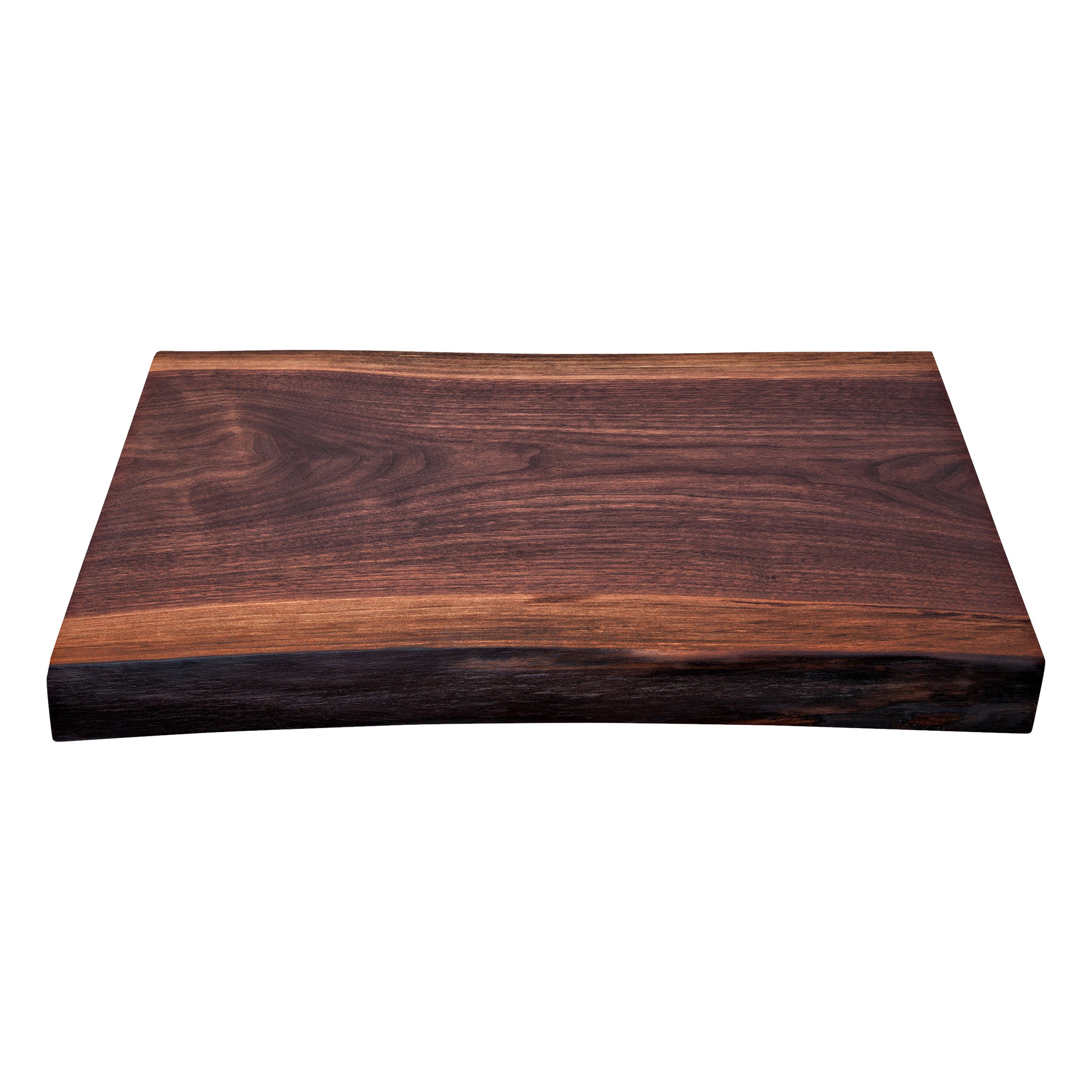 KAI Bloque de corte de nogal - Limitado a 200 piezas por año - Dimensiones aproximadas: 58 x 35-40 x 5 cm - Tabla de cortar de alta calidad para uso profesional