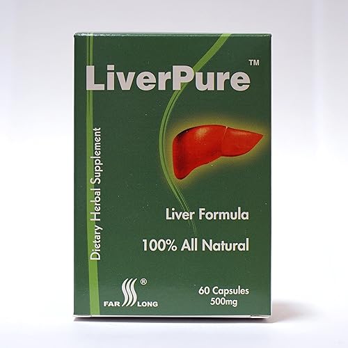 liverpure con 15Hierbas Extracto de Cardo de Leche Silimarina, Taurine, Schizandra, Ligustrum, Eclipta, Mulberry, All Natural, el hígado Suplemento