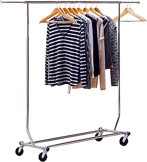 Best DecoBros Supreme Commercial Grade Clothing Garment Rack, Chrome Review 