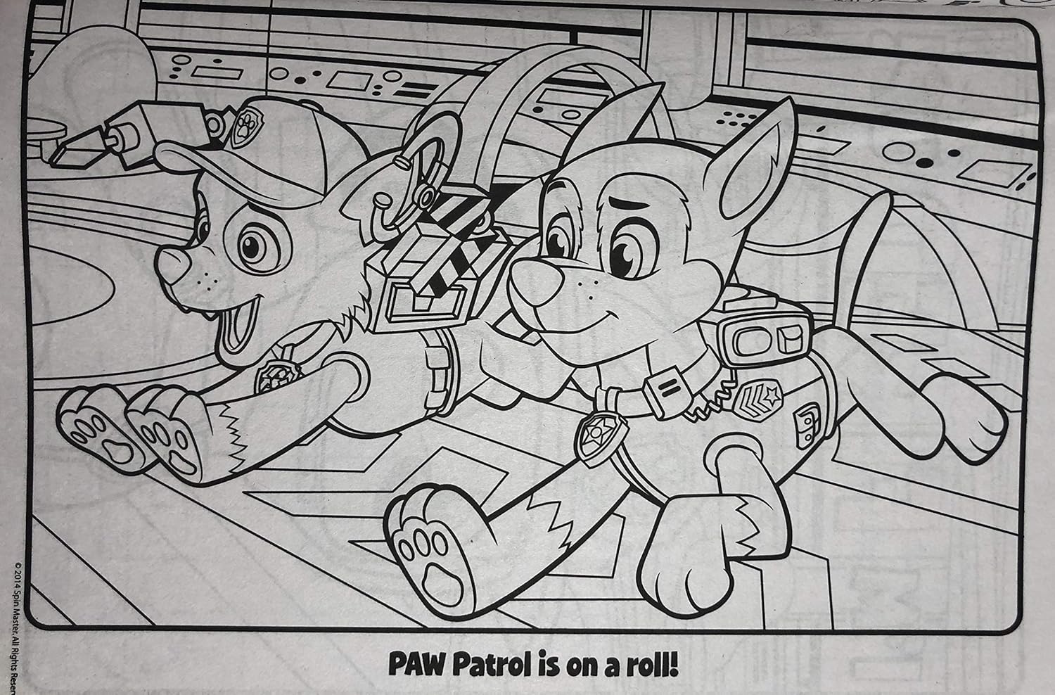 Bendon Publishing Paw Patrol Let's Go Jumbo Color and Activity Book - 64 Pages