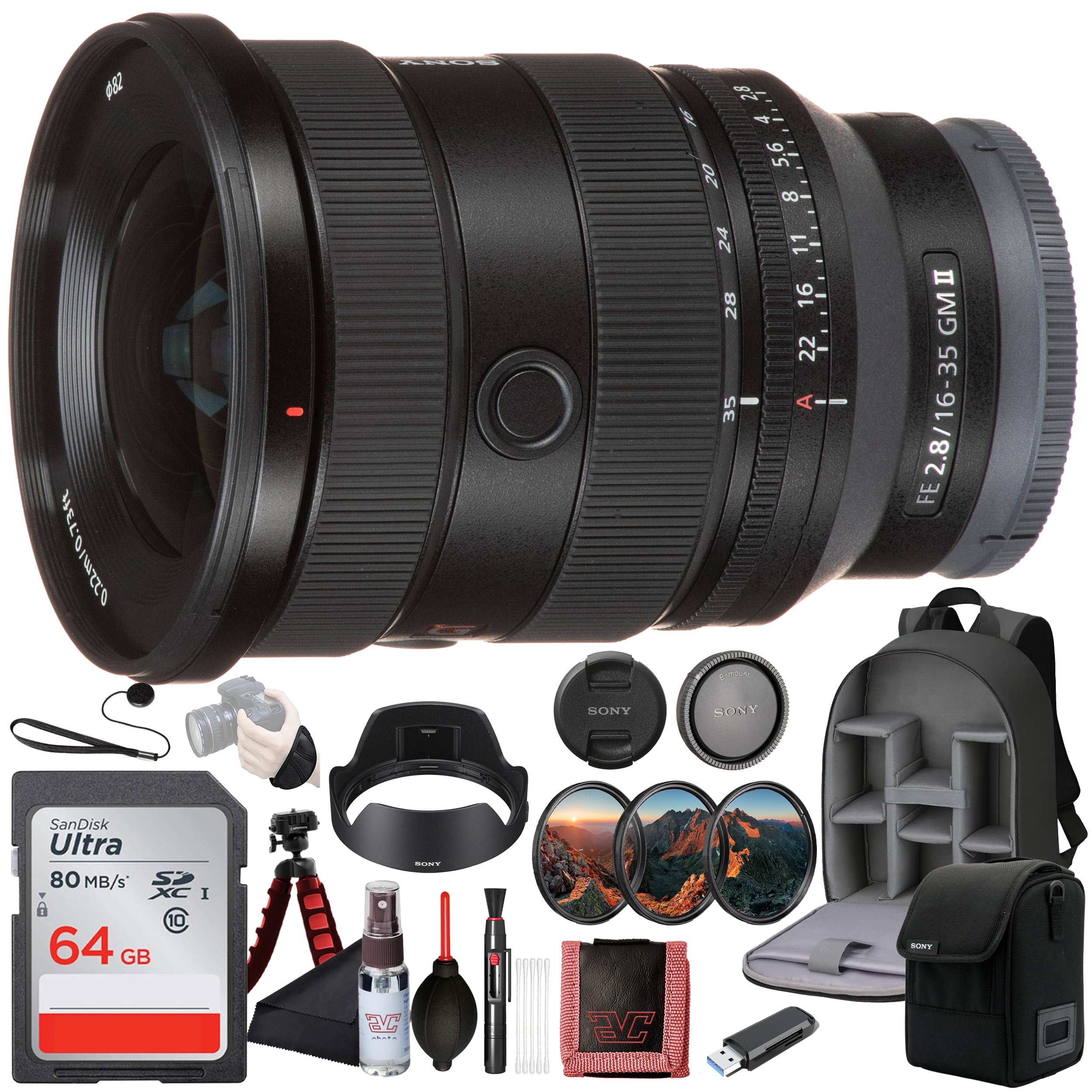 Amazon.com : Sony FE 16–35 mm F2.8 GM II Wide-Angle Zoom
