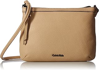 Calvin Klein Small Pebble Leather Crossbody