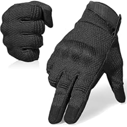 Los Mejores Guantes De Moto Para El Frio WTACTFUL - Guantes de protección para Pantalla táctil Flexible y Transpirable, para Motocicleta, Ciclismo, Caza, Trabajo