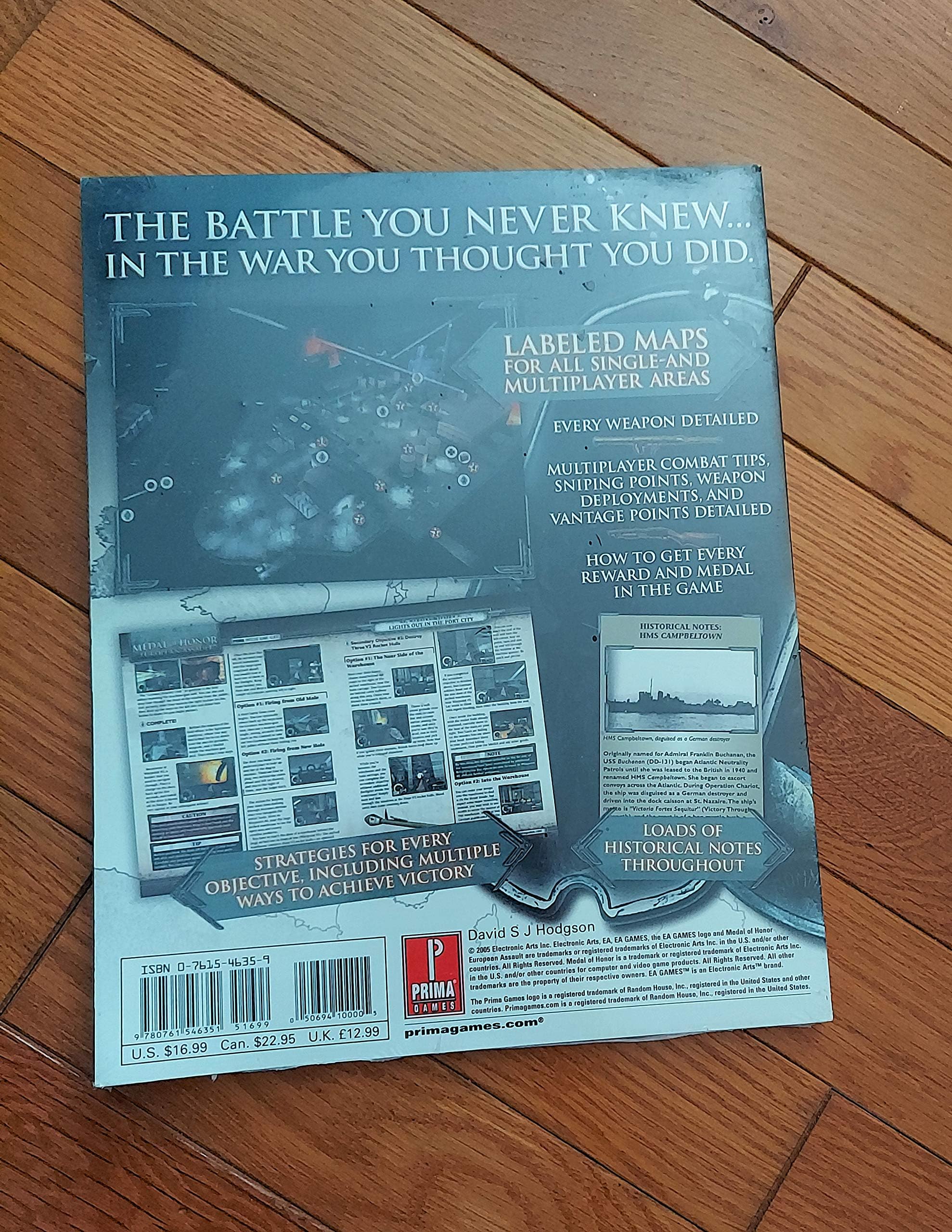 Medal of Honor: European Assault (Prima Official Game Guide) Paperback – June 14, 2005