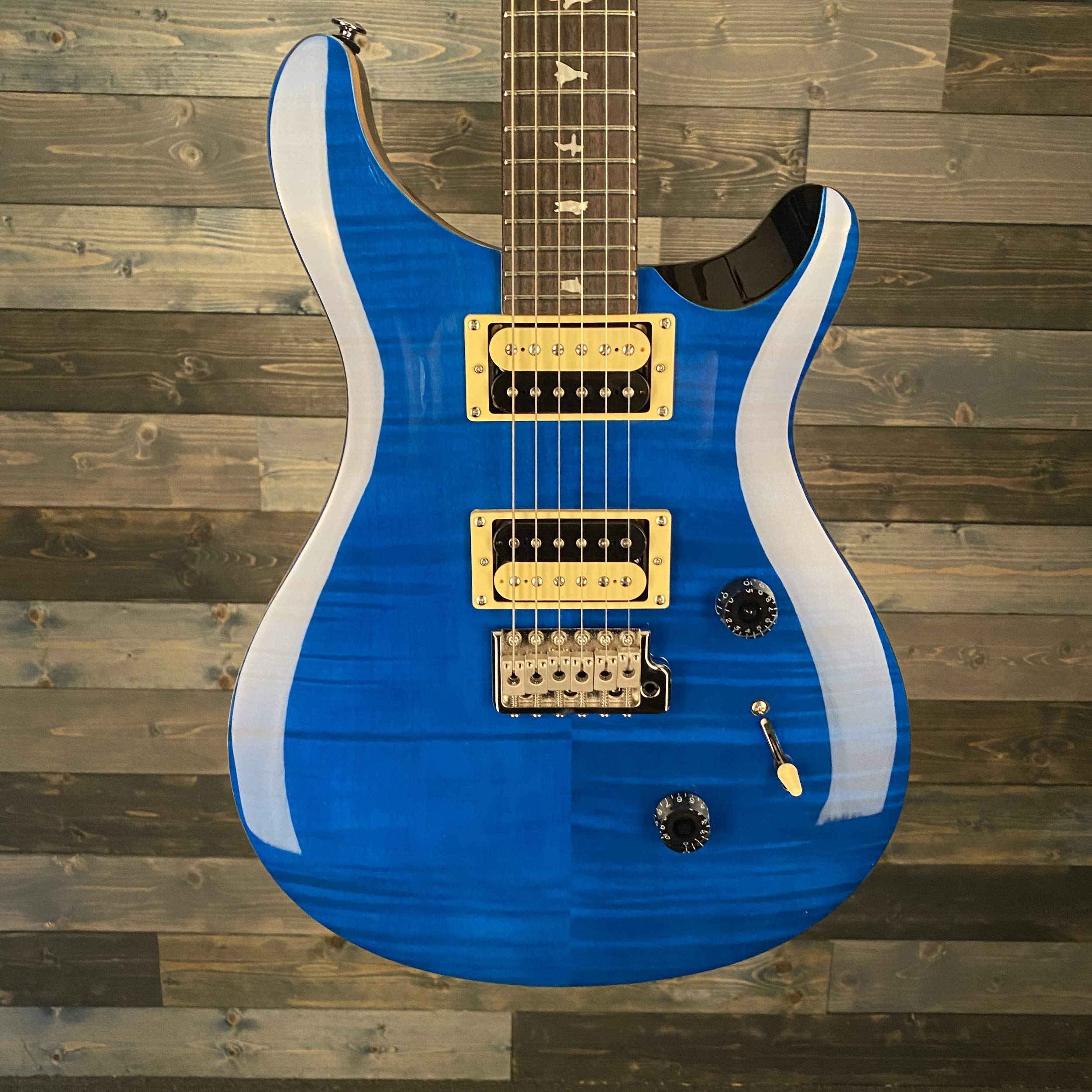prs se custom 24 sapphire blue