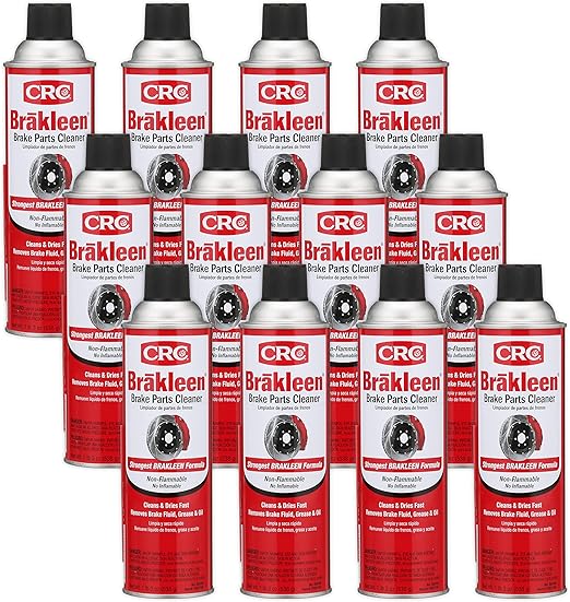 Amazon.co.jp CRC 05089Case Brakleen ブレーキパーツクリーナー(不燃性)、168液量オンス 12パック