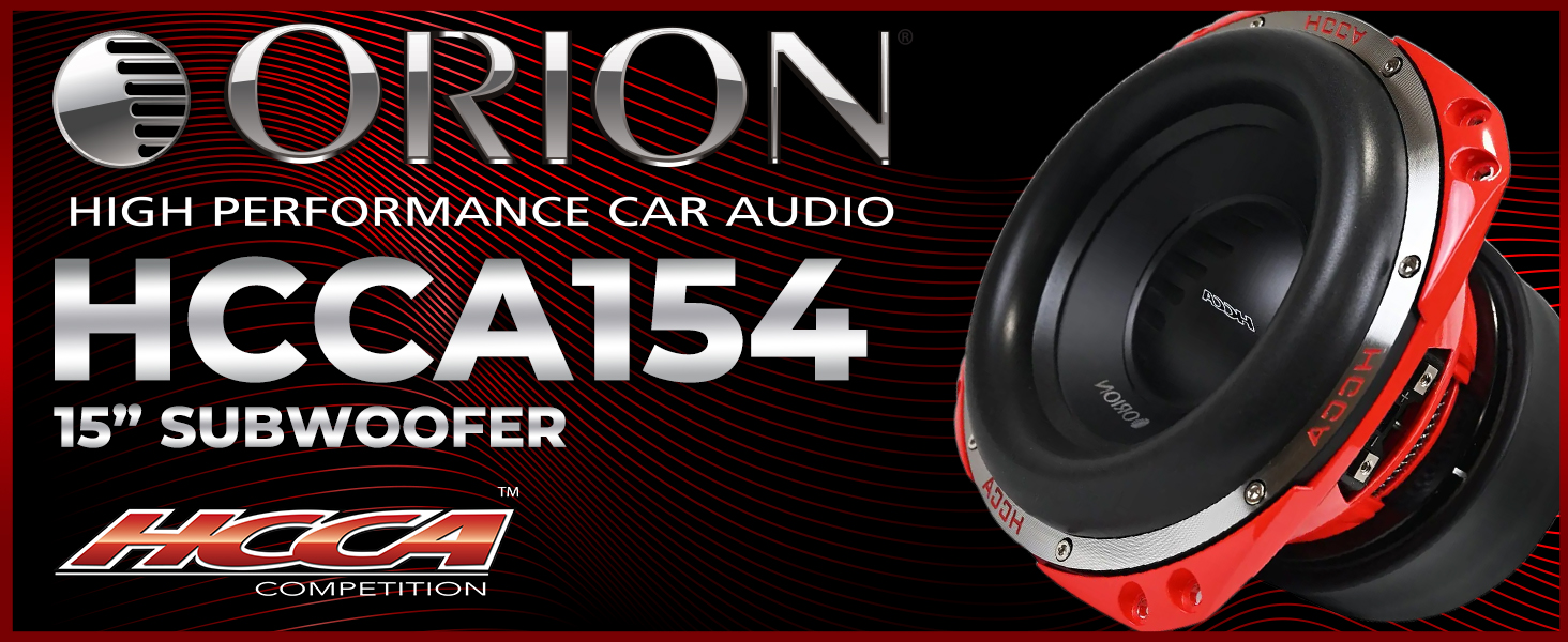 Amazon.com: ORION HCCA154 High Performance 15” Competition Grade