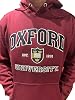 Oxford University Official Hoody 2XL, Burgundy
