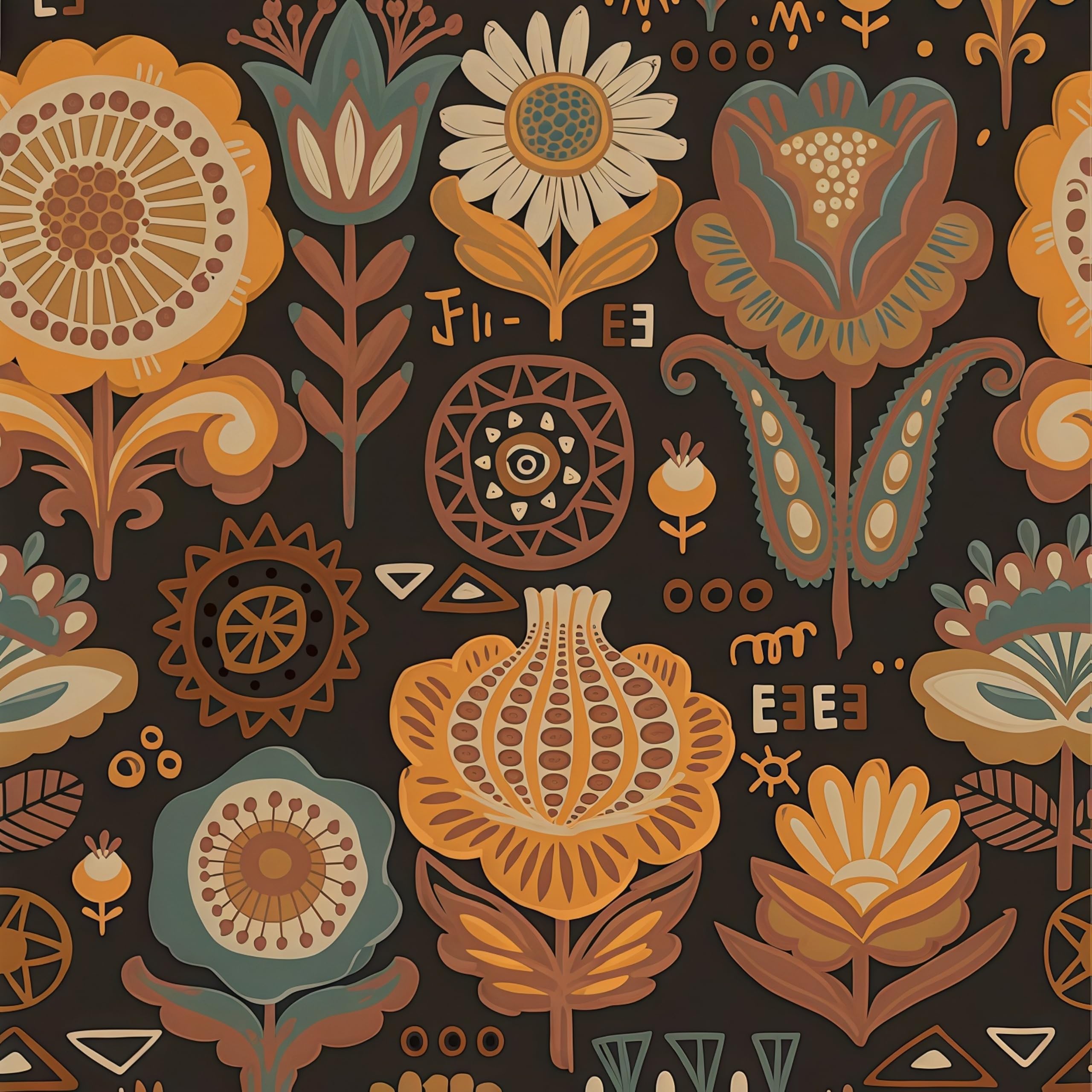Carta da Parati Adesiva con Motivo Floreale Gialla 17.3"×393.7"