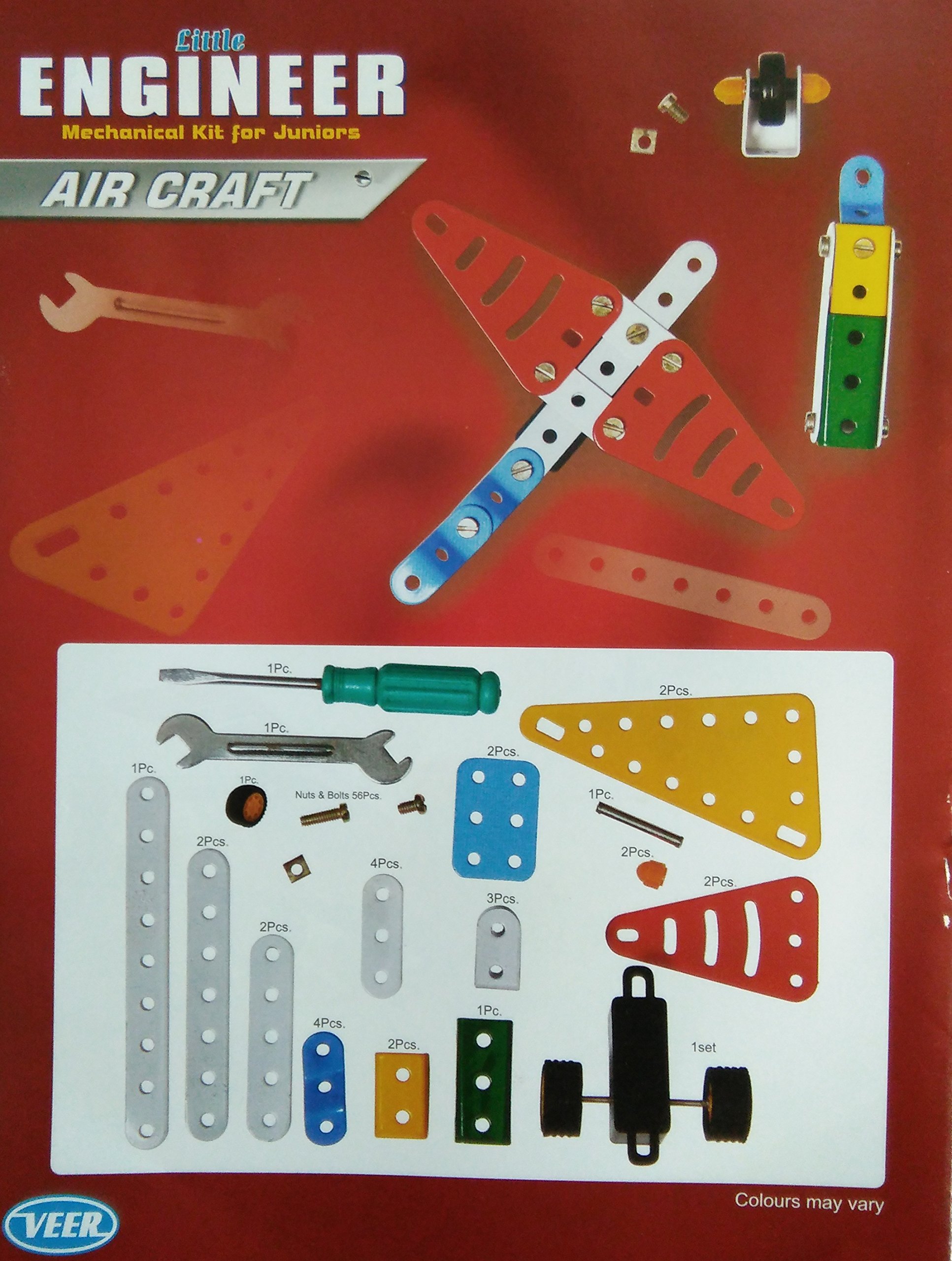SARTHAM, Little Engineer - Mechanical Kit for Juniors - Aircraft, Age 8+, Multicolour - Image 9 thumbnail