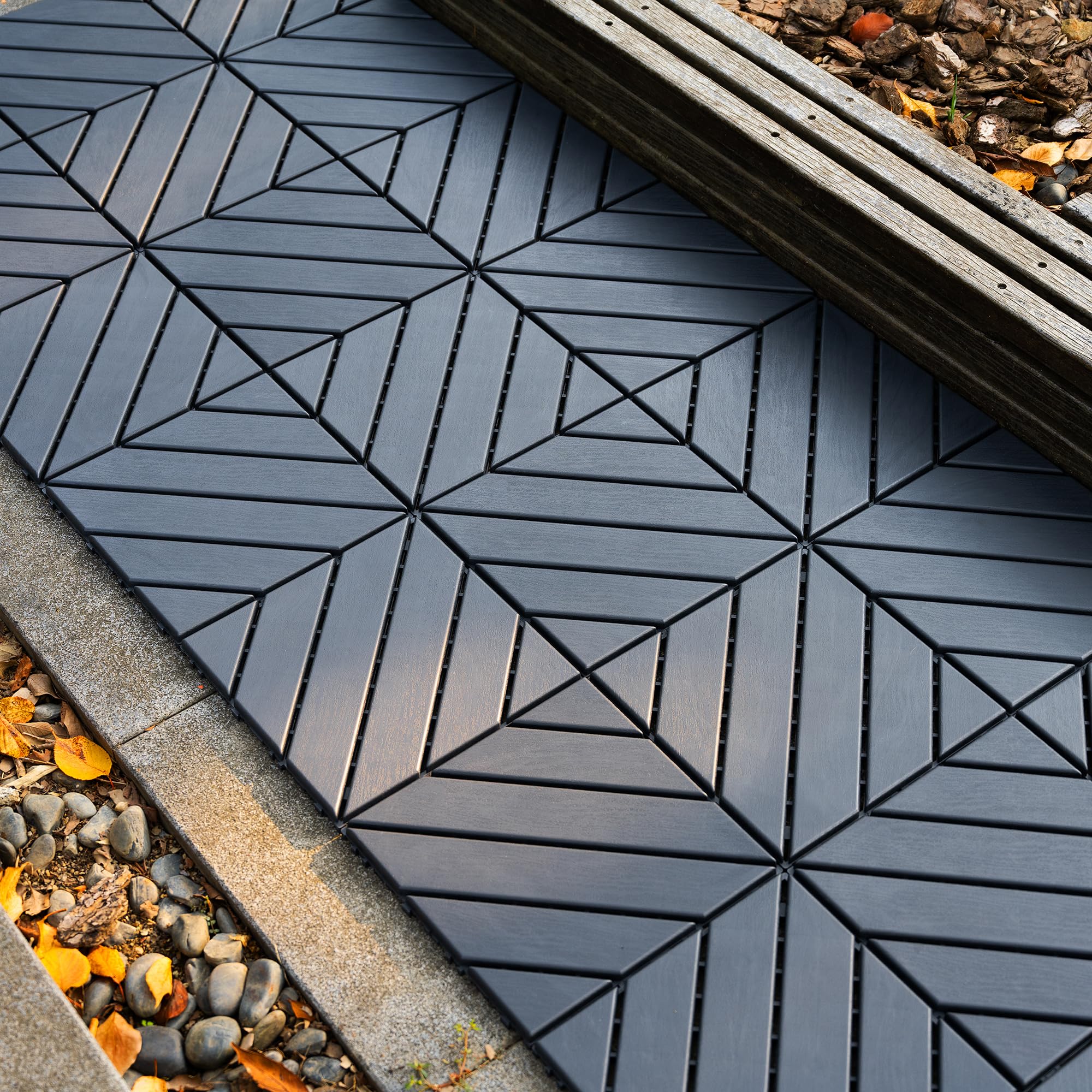 INTERLOCKING DECK TILES