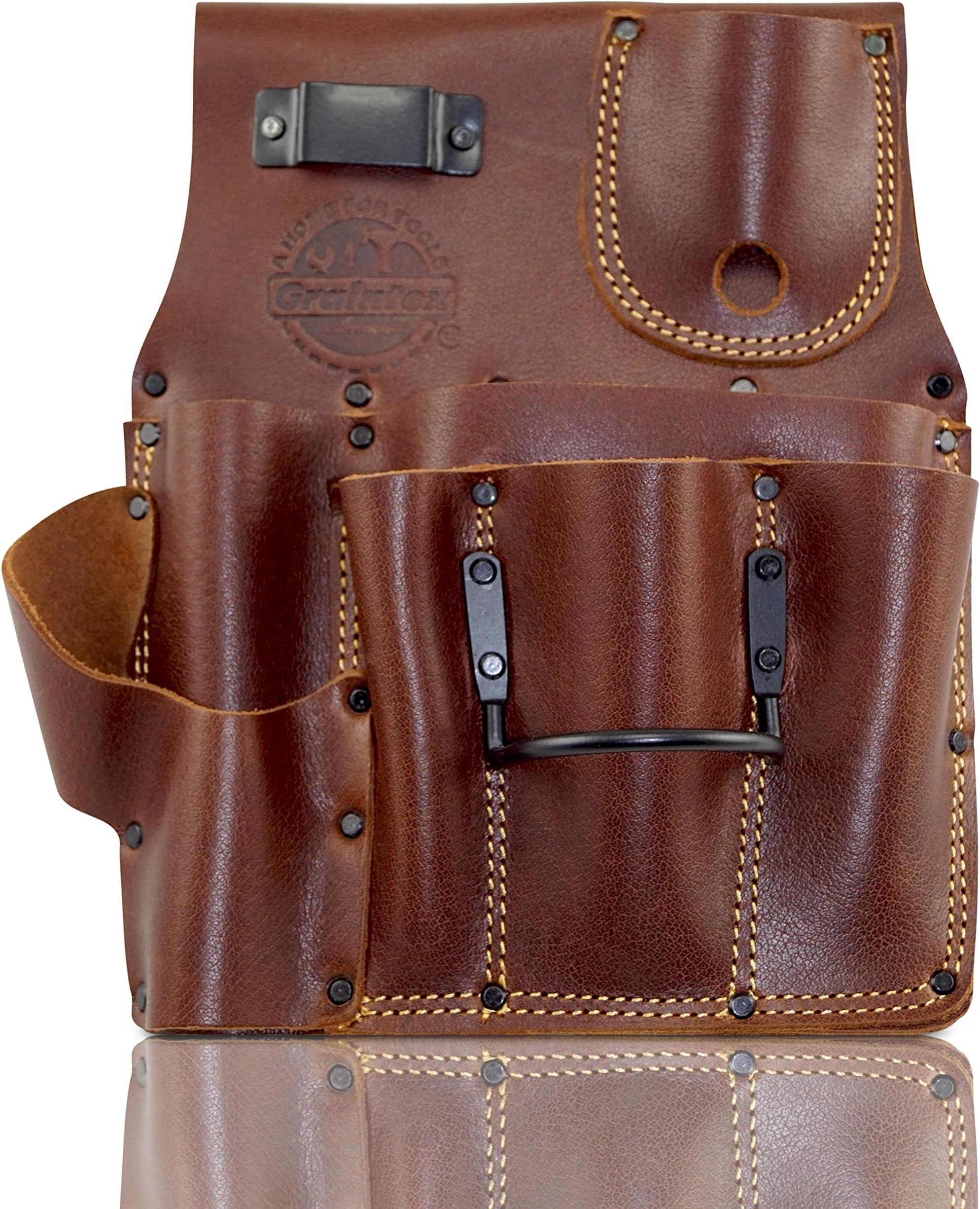 Graintex AS2587 Drywall Pouch R/H Ambassador Series Leather
