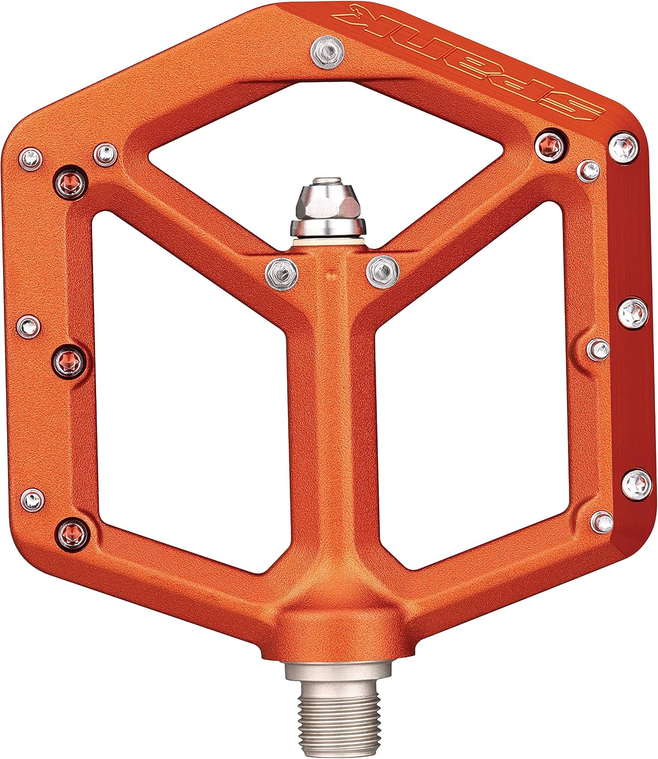 SPANK Spike Reboot Pedals. Forged Alloy Body is Shot peened and Anodized for Increased Durability