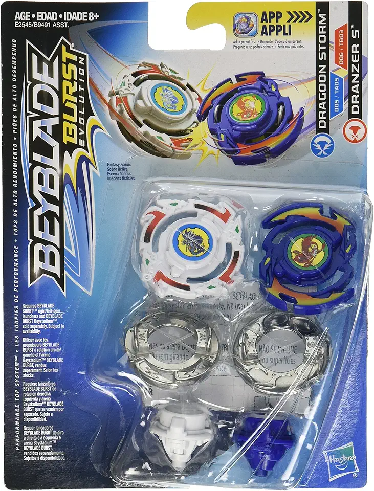 Beyblade Dragoon Storm e O Pião Dranzer