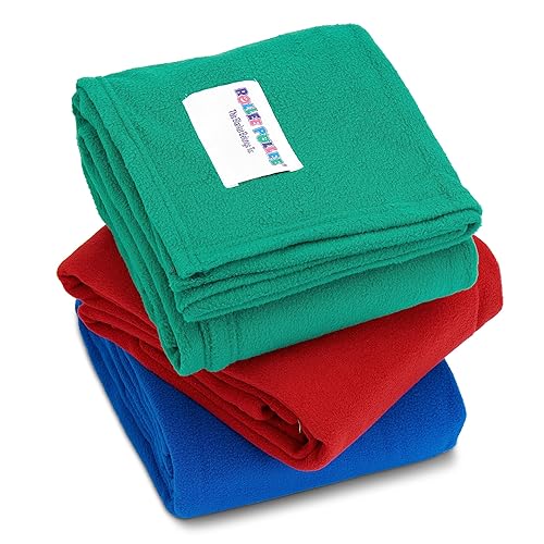 Miniatura 5 de ROLLEE POLLEE Manta infantil para la siesta, manta de forro polar súper suave que no forma bolitas para niños pequeños y niños, 36 x 48 pulgadas