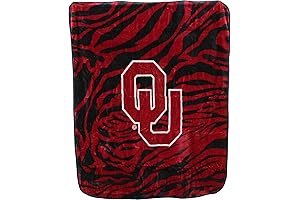 College Covers Oklahoma Sooners Raschel Throw Blanket 60" x 50"