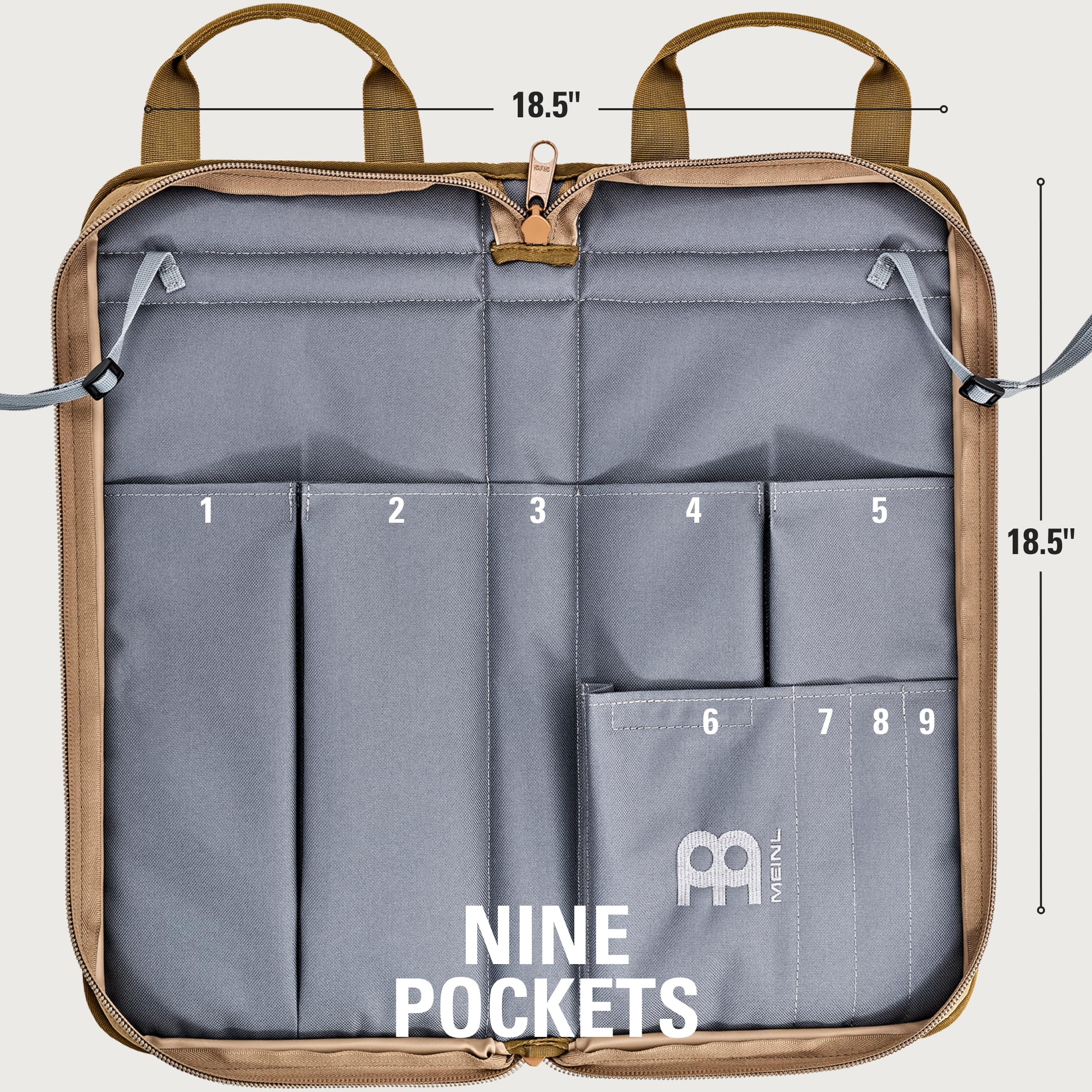 MEINL Cymbals Pro Stick Bag - Coyote Brown