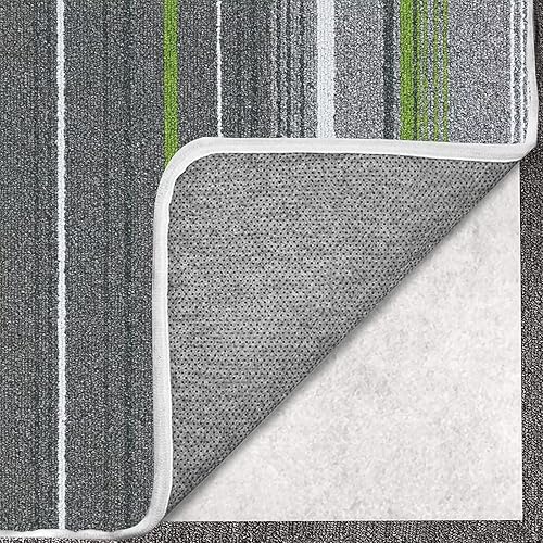 Wellco Almohadilla para alfombra antideslizante de 3 x 5 pies, agarre antideslizante para alfombras, segura para todos los pisos y acabados, color