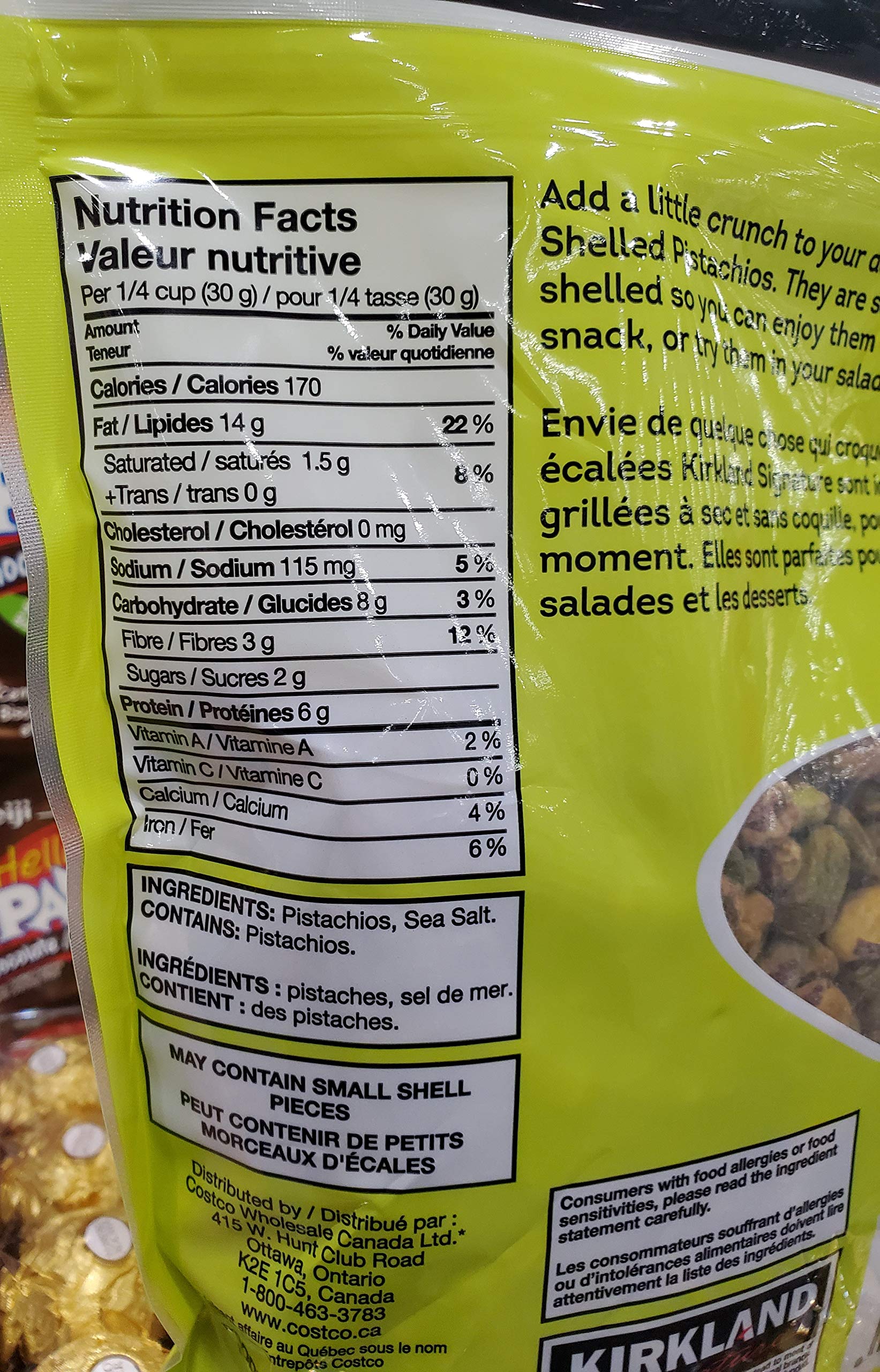 Kirkland Signature IIMZTq Shelled Pistachios Roasted & Salted 24 oz 2 Pack product thumbnail 4