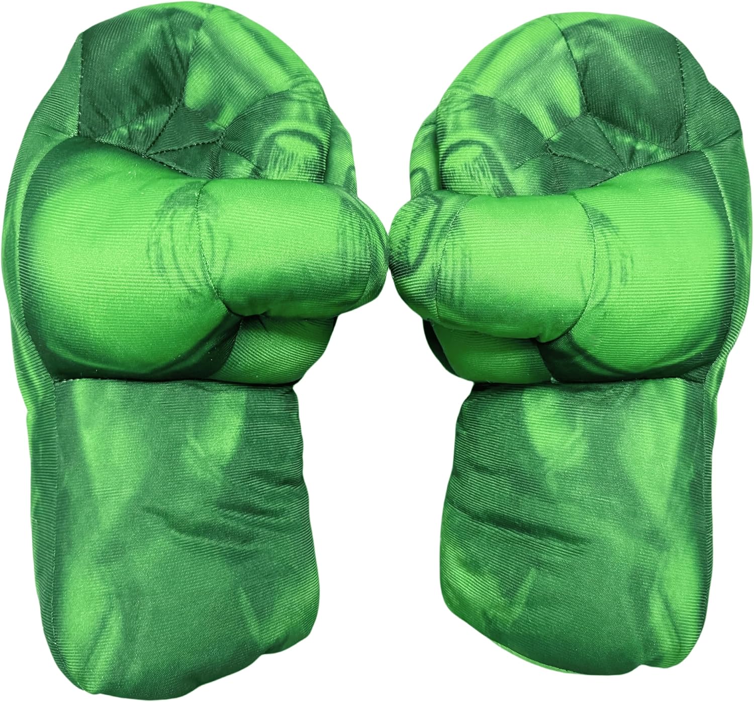 Boxing Hands Gloves Cosplay Costumes Fists,Big Soft Plush Hero Fists,Cosplay Halloween, Roleplay Gift for Birthday, Christmas (Green)