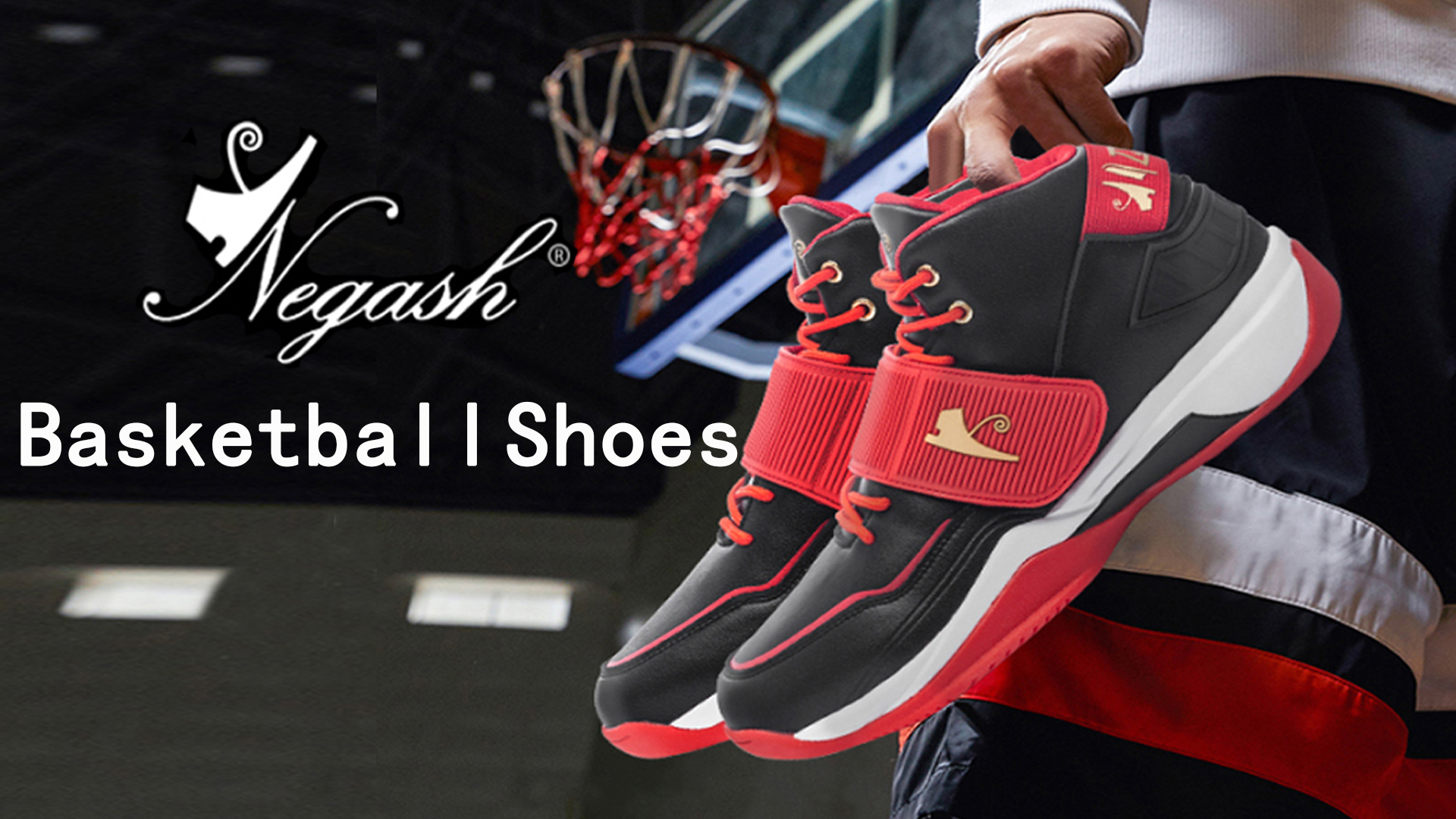 Amazon.com | Negash Mens Basketball Shoes Non Slip Low Top  display picture 1