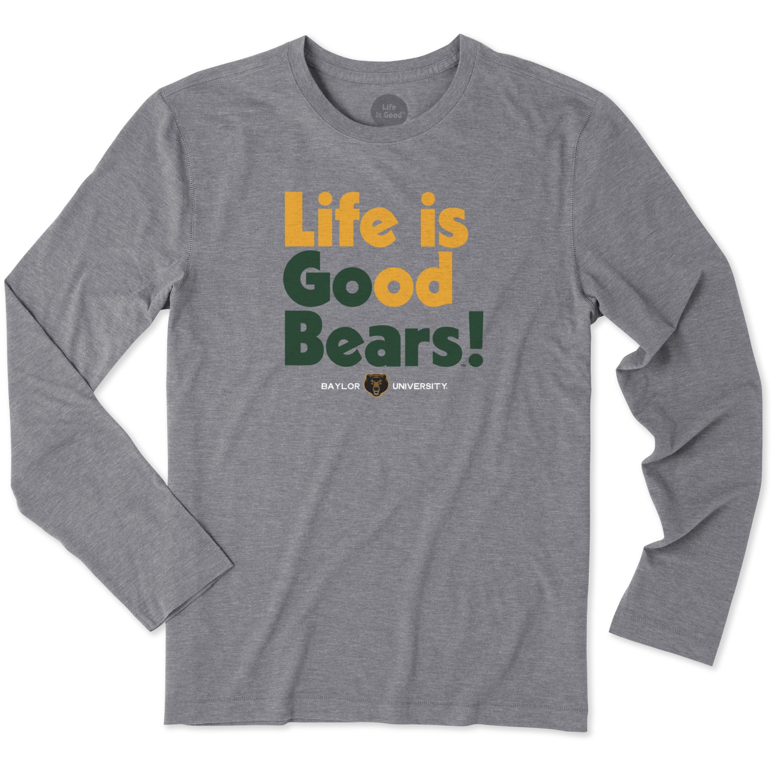 Life is Good Men's Longsleeve Cool Tee Lig Go Team
