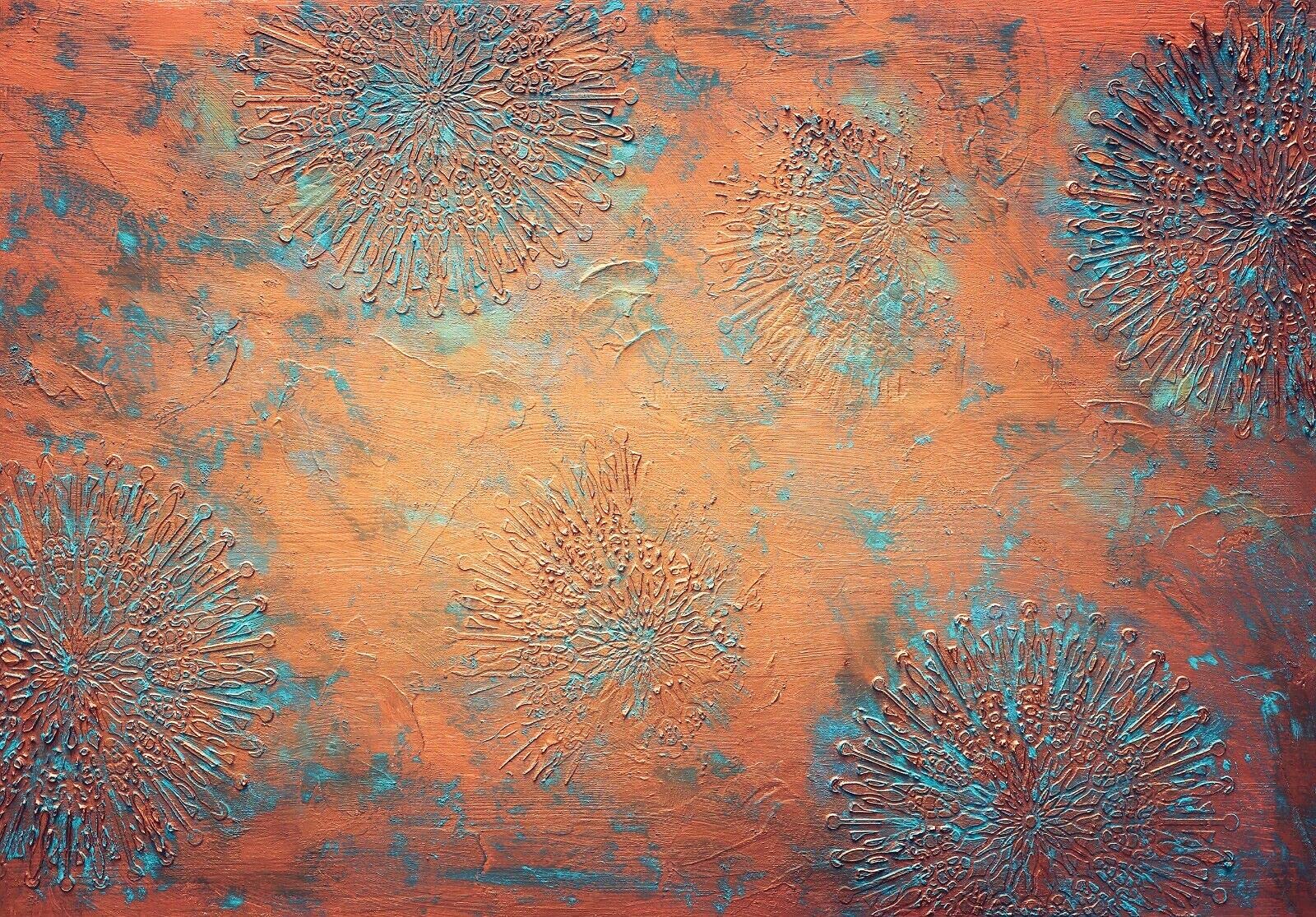 WallArena - Tapeta winylowa - VEXL (208 x 146 cm) 2 sztuki tapety do salonu i sypialni - - Tapety - pokrycie ścian - ściana z funkcjami i ściana ze zdjęciami - rdza