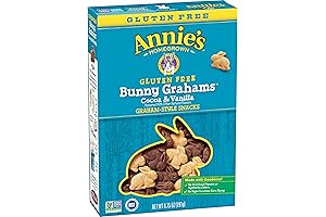 Annie's Gluten Free Cocoa and Vanilla Bunny Cookies - Wholesome Sweet Treat...